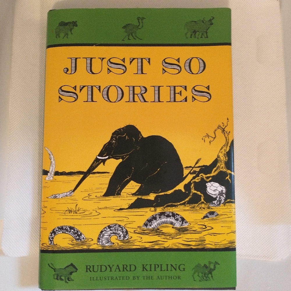 3/$24 Just So Stories by Rudyard Kipling Hardcover Book